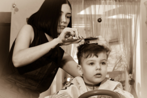 hairdresser, baby